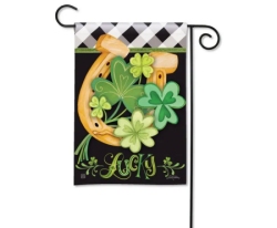 Lucky to be Irish Garden Flag